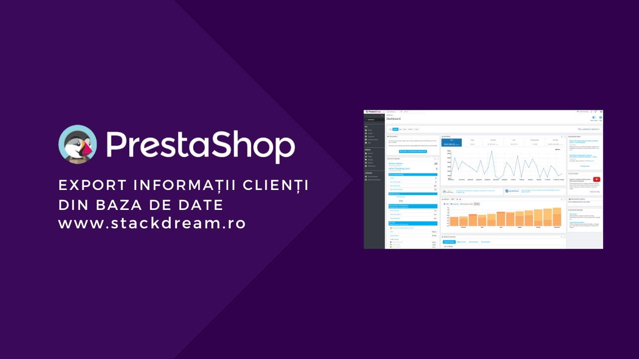 Cum exporți informații despre clienți în PrestaShop?